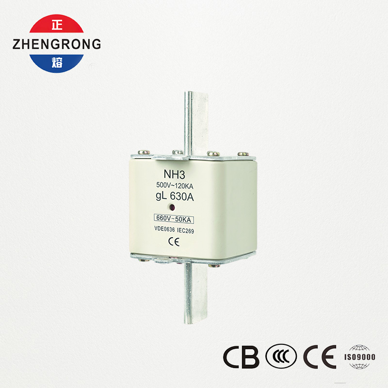 CE & IEC Certified Fuse Link NH3 660V 630A High Breaking Capacity