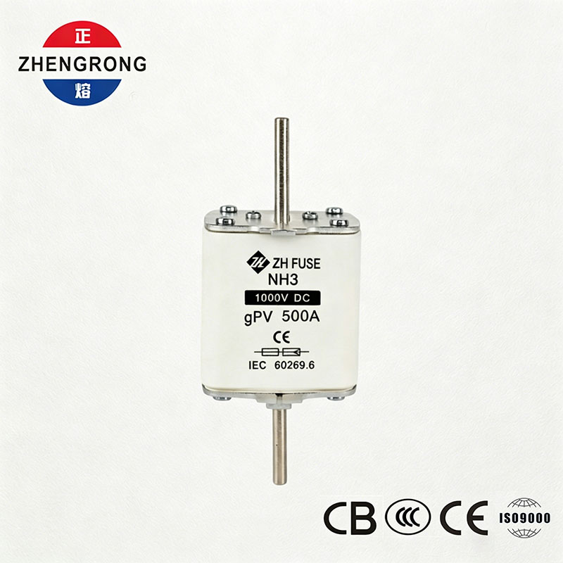 NH3 1000V DC 500A gPV Fuse Solaris PV Systems