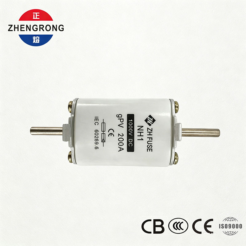 PV DC Fuse NH1 200A 1000V | CE & IEC 60269.6 Approbata Solar Arrays